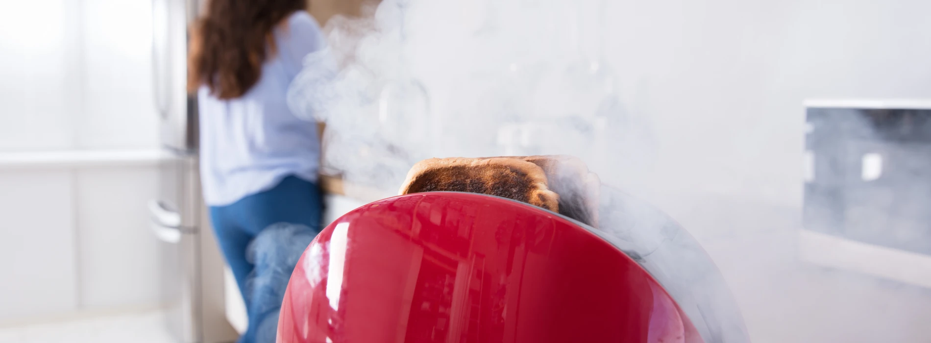 Undgå at placere røgalarm i køkkenet