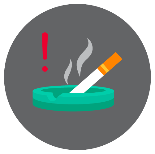 Verisure brandsikring forsigtig med rygning