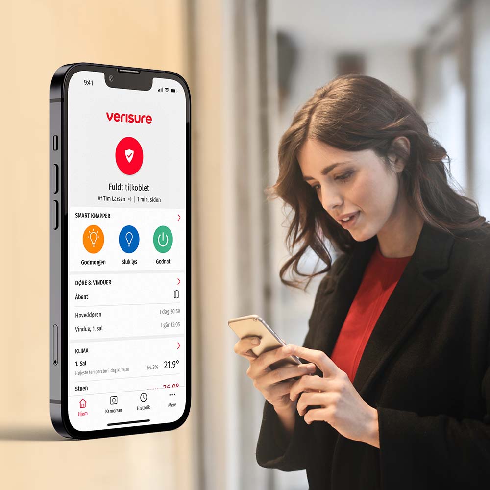 Styr din tyverialarm med mobilen