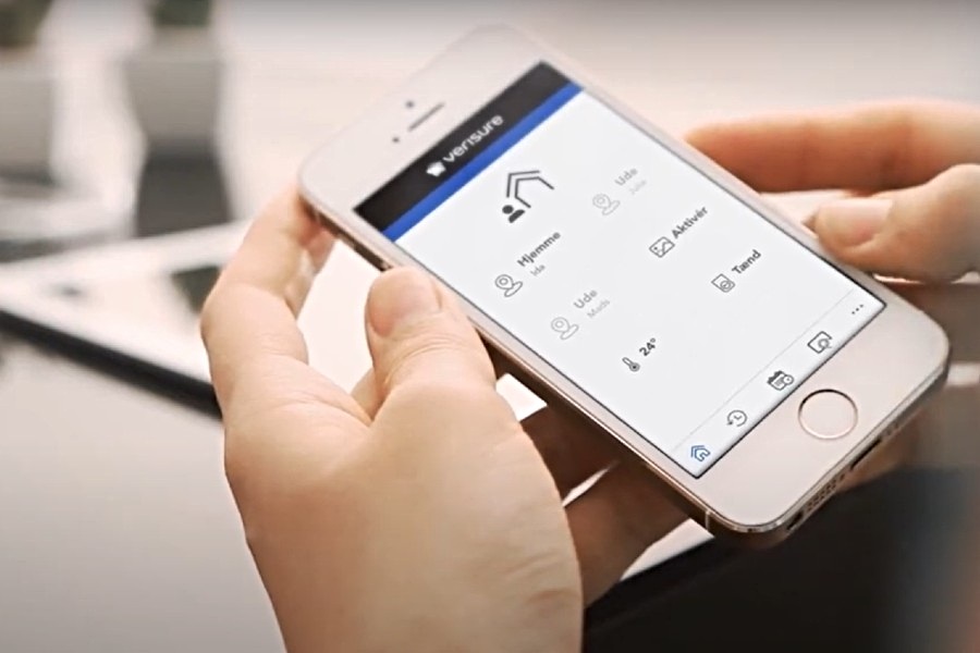 Verisure app - home funktion