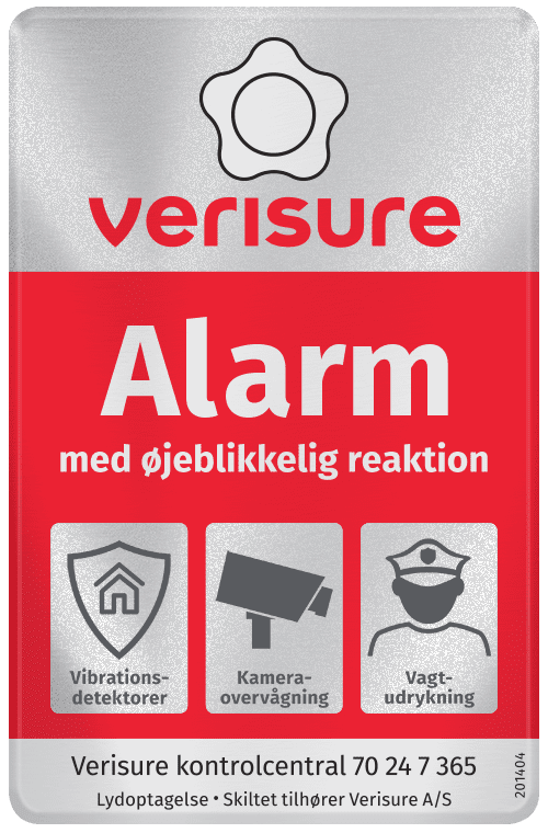 Skilt videoovervågning