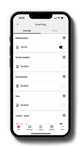 Smartplug til stikkontakt