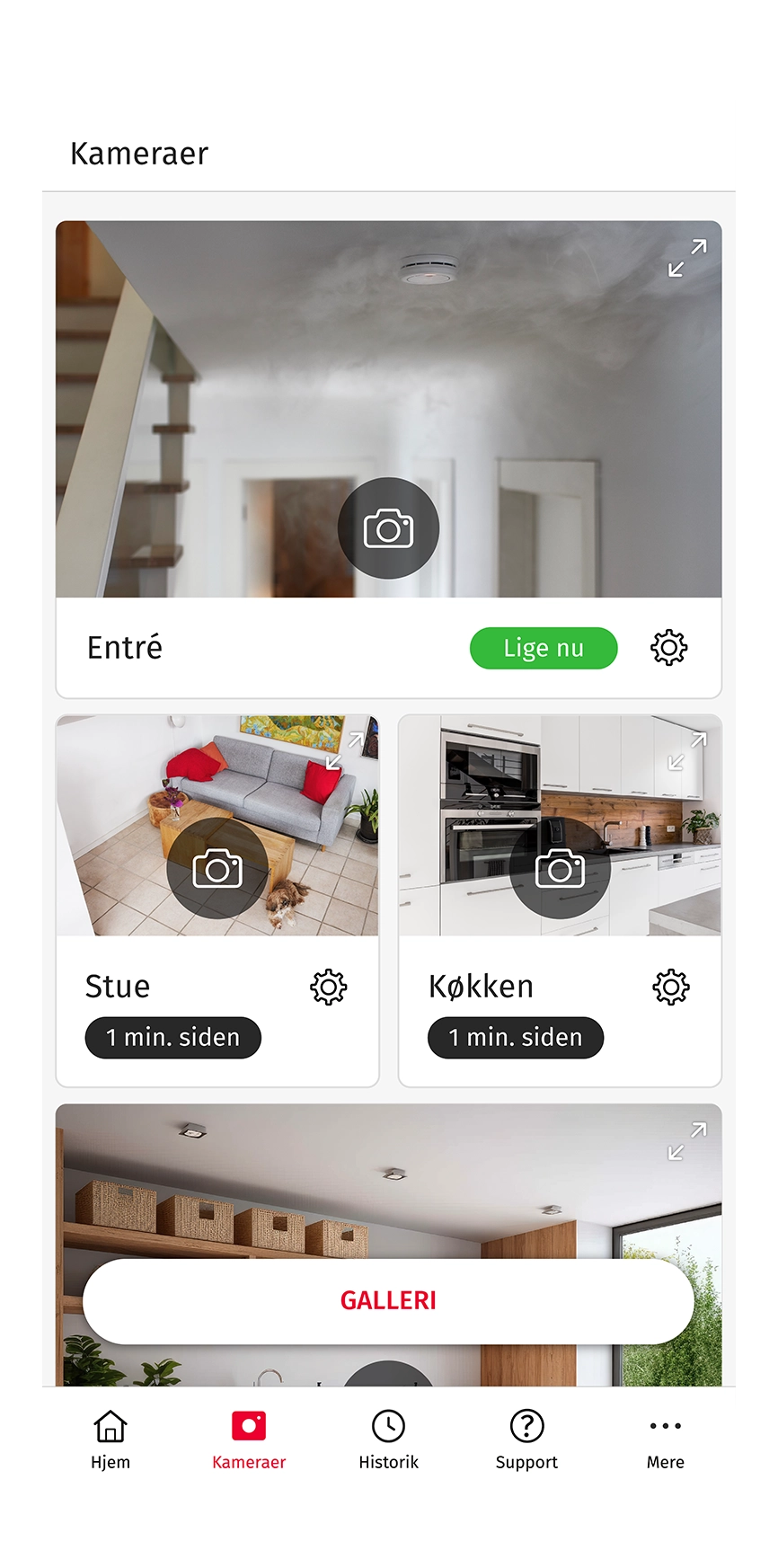 Verisure app kamera
