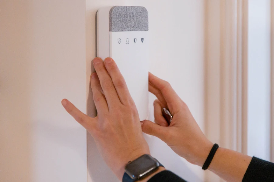 En indbrudsalarm kan overvåge dit hjem