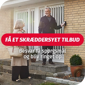 Få et skræddersyet tilbud på alarmsystem