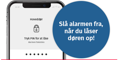 Elektronisk dørlås - Få intelligent dørlås med app -