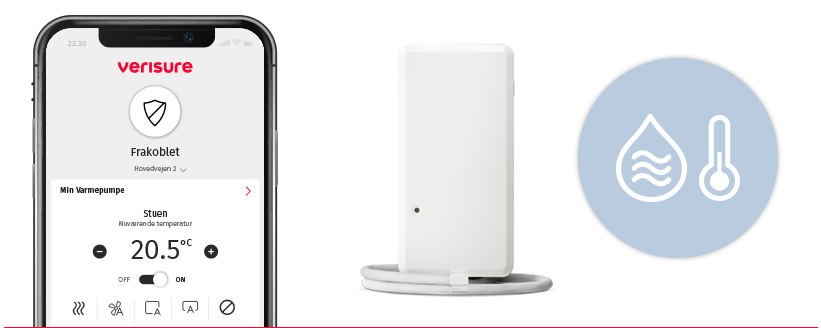 Køb Verisure Smart Energy modul til klimaanlæg