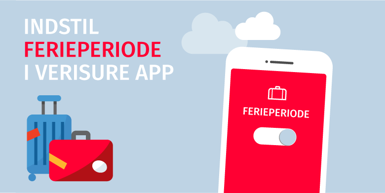 Ferieperiode i Verisure app